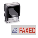 Two-color Trodat Self-inking Message Stamps