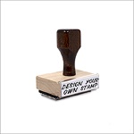 1 1/2&quot; Height Rubber Hand Stamps